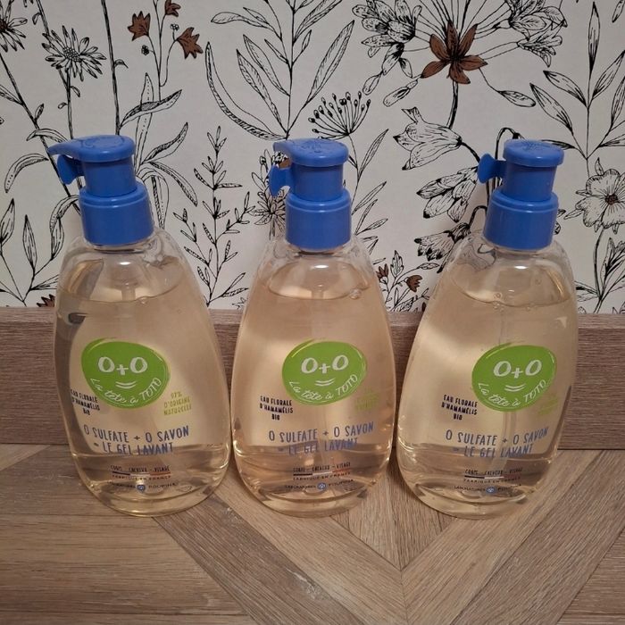 3 gels douche Poupina