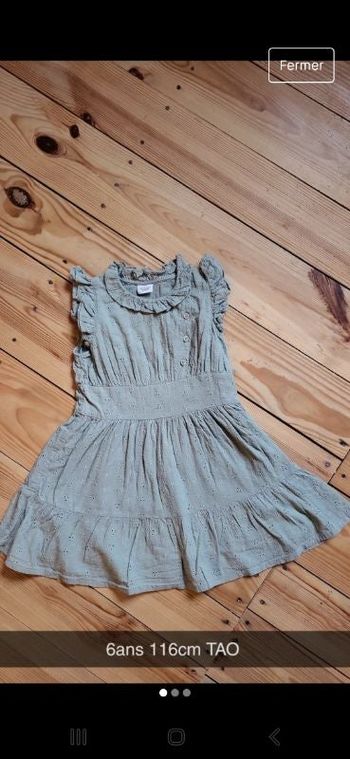 Robe 6 ans