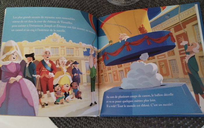 Livre "Le voyage en montgolfière" neuf - photo numéro 3