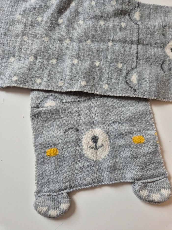 Lot bonnet et écharpe Zara taille 2 ans - photo numéro 3