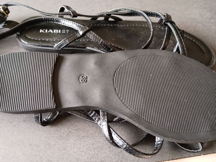 sandale noire femme - photo numéro 3