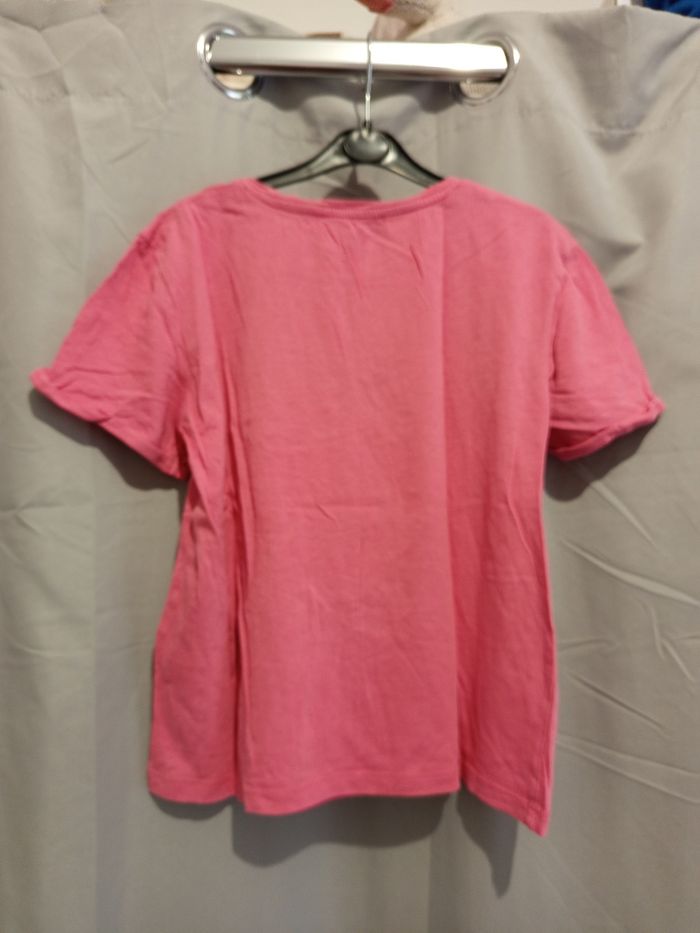 T-shirt fille rose, taille 12ans marque FPC - photo numéro 4
