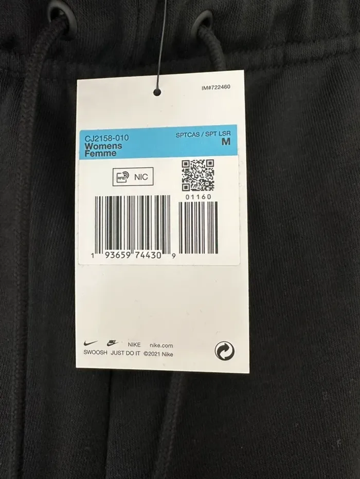 Nike short noir taille M pour femme neuf - photo numéro 3