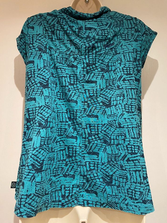 Kanabeach biologique blouse taille 36 bleu bleu canard - photo numéro 12