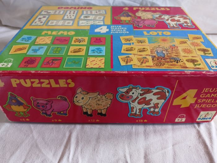 Coffret 4 jeux Djeco complet - photo numéro 8