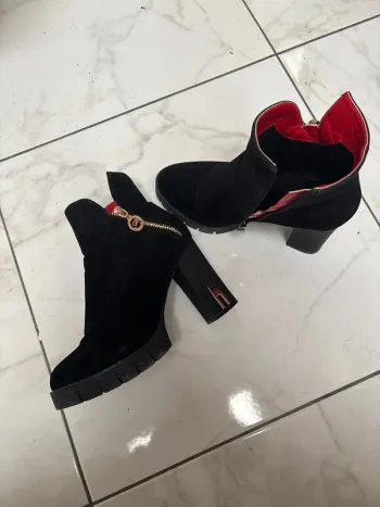 Bottine talon haut