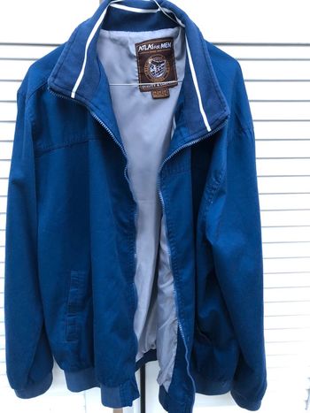 Veste homme bleu ciel atlas for men 2xl