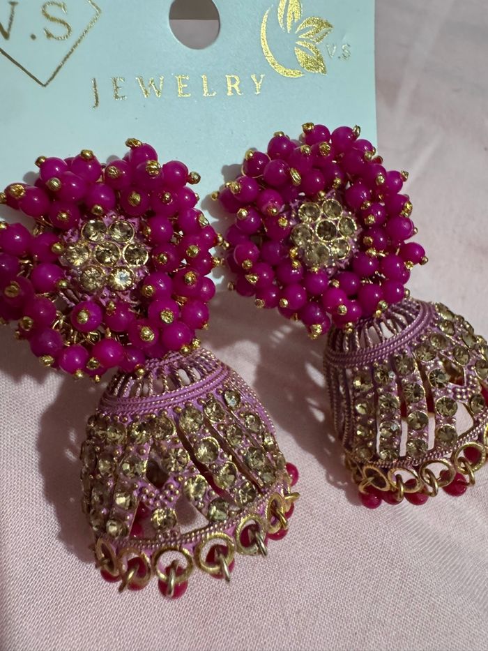 Boucles d’oreilles indienne