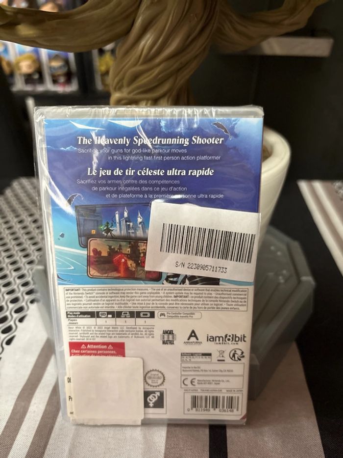 Jeu Nintendo switch neon White - photo numéro 2