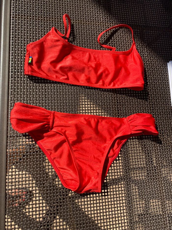 Joli maillot de bain deux pieces  38 cacatoès - photo numéro 8