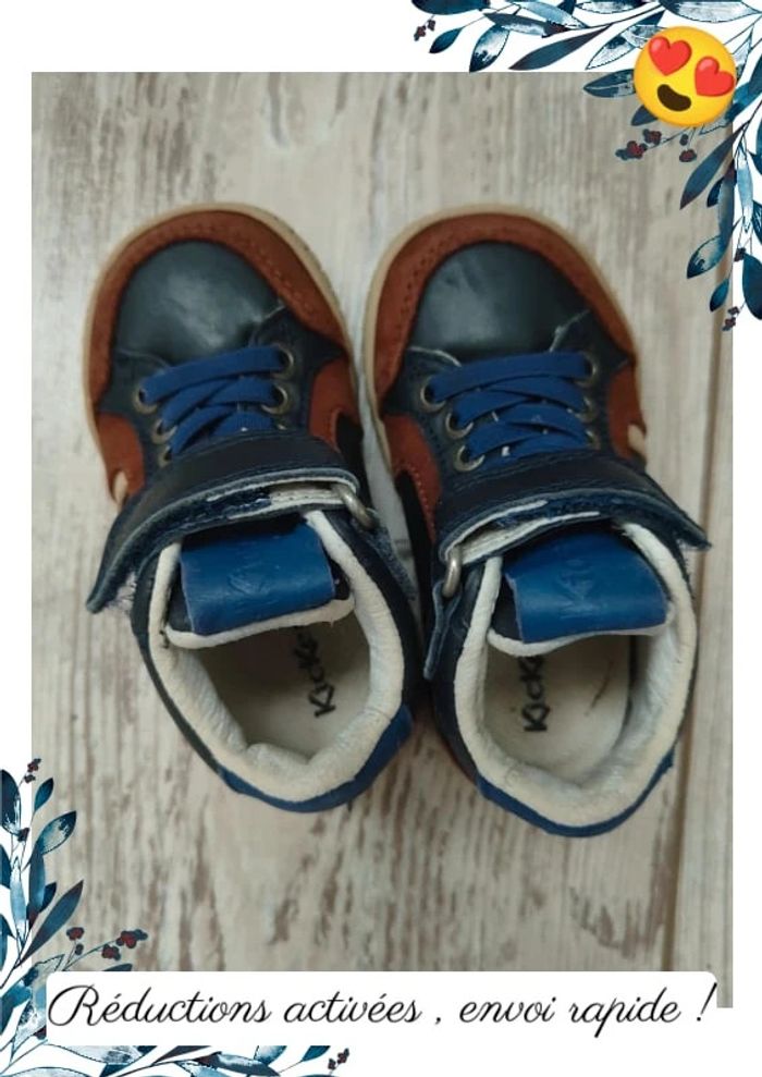 Chaussures Kickers taille 21 - photo numéro 4