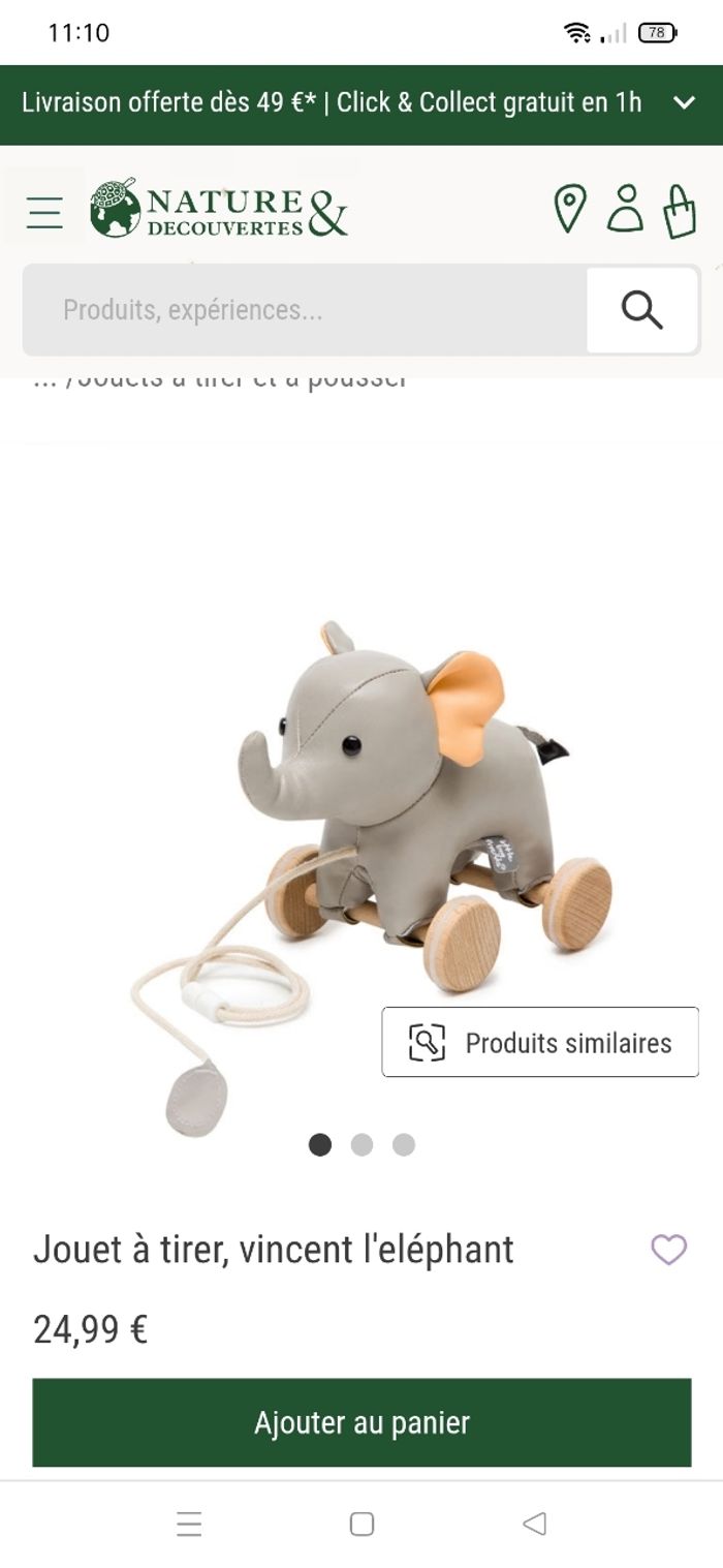 Vincent l'éléphant Little Big Friends - photo numéro 9