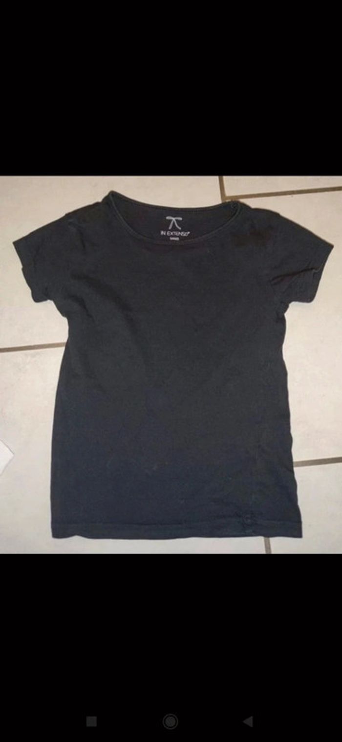 Lot de 2 t-shirts noirs - photo numéro 4