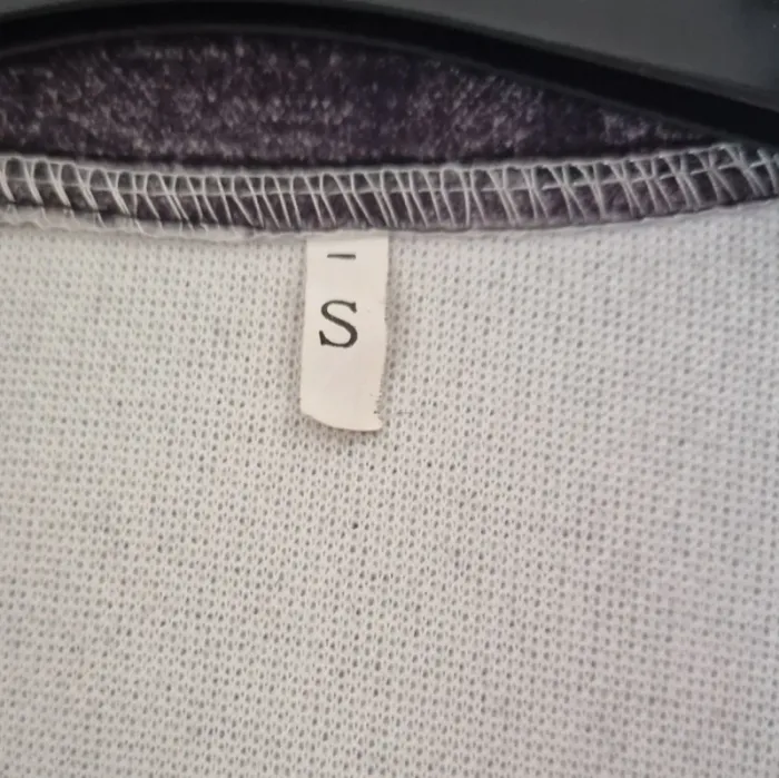Manteau long à carreaux gris & blanc - Shein - Taille 36 (S) - photo numéro 4