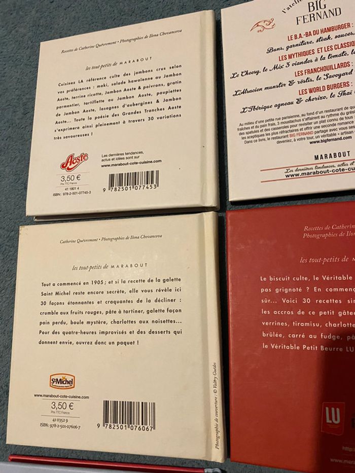 Lot de 11 petits livres de recettes de cuisine : mars, mm’s, milka, Aoste tesseire - photo numéro 7