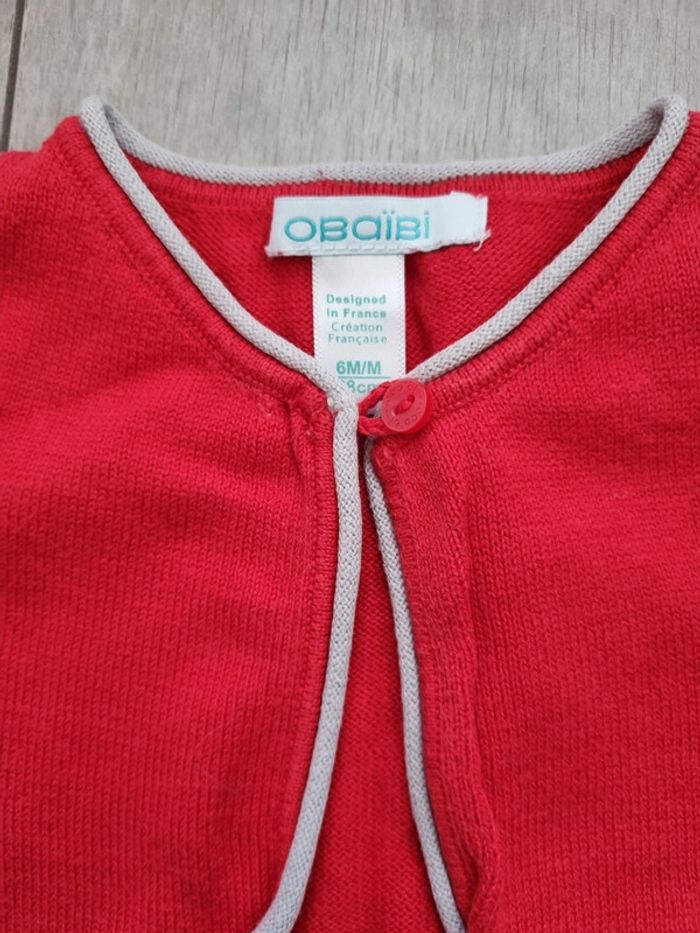 Boléro rouge - photo numéro 2