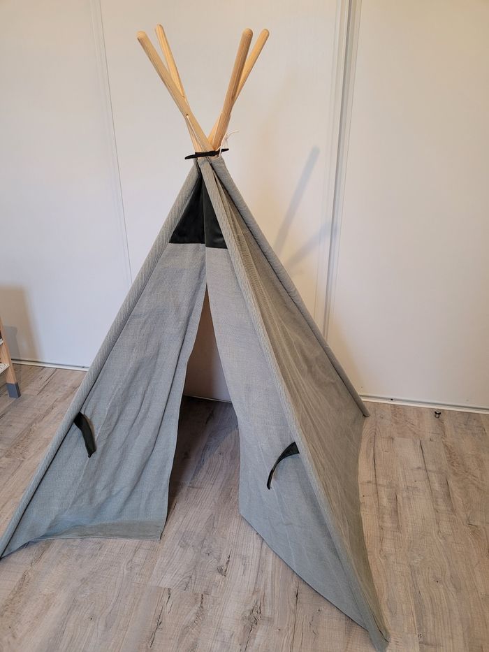 Tipi enfant en tissu - photo numéro 3
