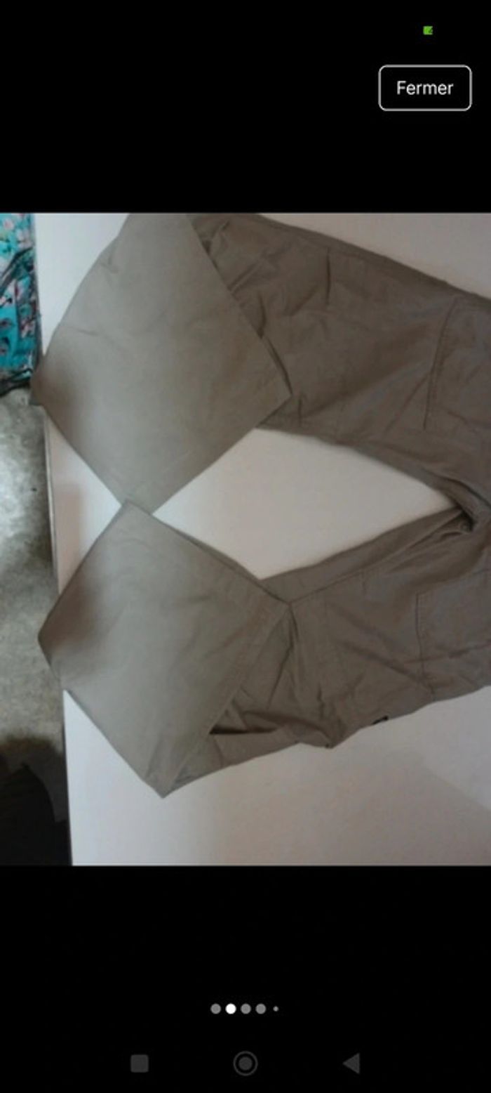 Pantalon jeans randonnée homme Quiksilver taille 46 jambes larges rétro vintage - photo numéro 2