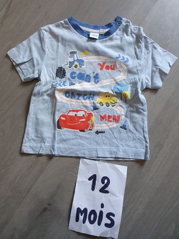 Maillot t-shirt 12mois garçon