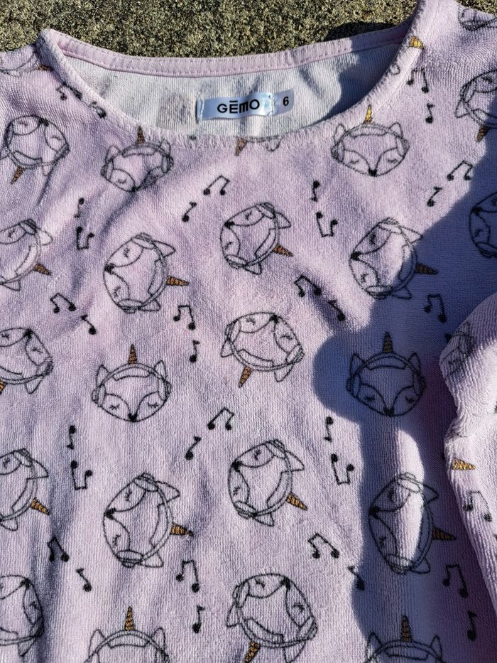 Pyjama licorne 6 ans - photo numéro 3