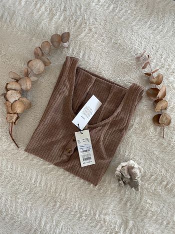 Superbe débardeur taupe neuf BlendShe M