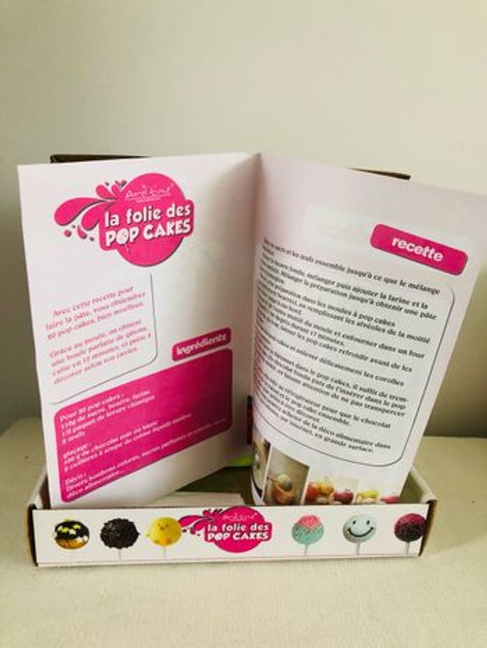 Boîte pop cake moule de cuisson en silicone spécial popcakes - photo numéro 8
