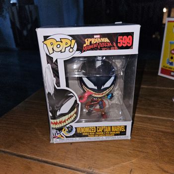 Funko Pop Marvel Venomized Captain Marvel #599