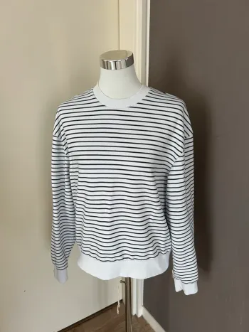 Zara sweat pull coton Marinière taille L/40