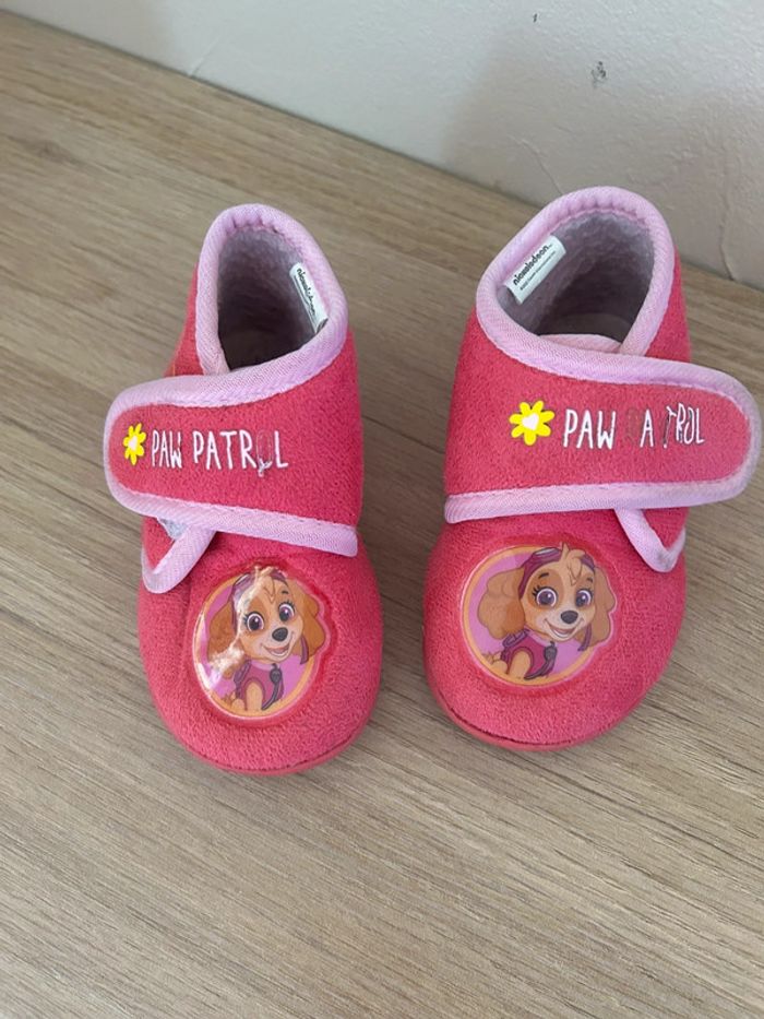 Fille 👧🏻 Chaussons pat patouille rose taille 21 - photo numéro 2