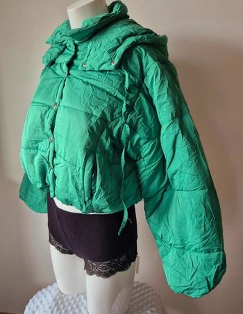 Veste courte vert Taille S