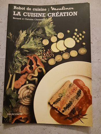 livre de recettes la cuisine création Moulinex