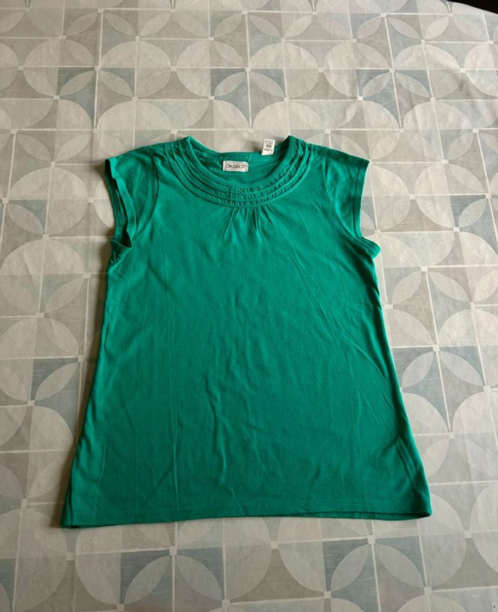 T shirt fille - 12 ans - Okaidi - en très bon état