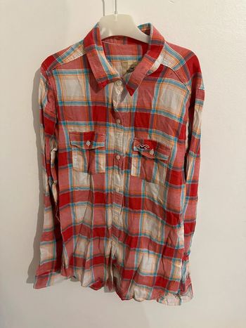 Chemise à carreaux hollister