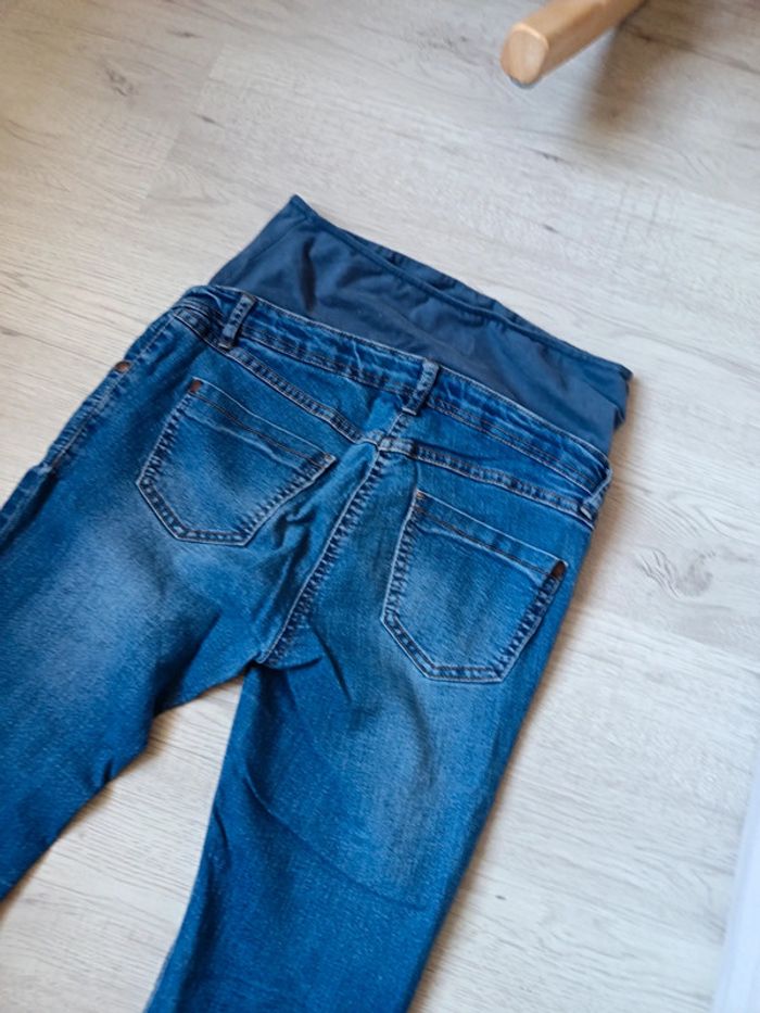 Pantalon jeans grossesse maternité 36 slim kiabi - photo numéro 9