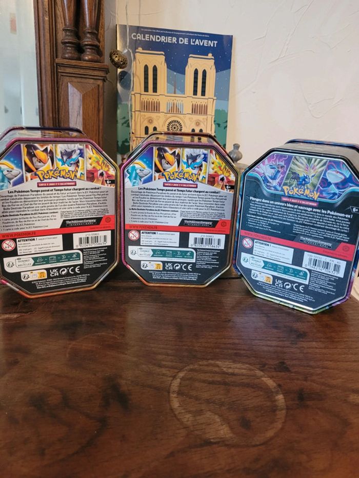 Vends 3 coffrets pokemon avec 3 cartes promo - photo numéro 2