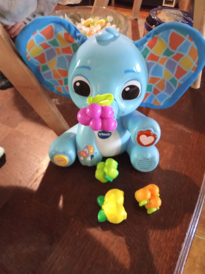 Éléphant interactif