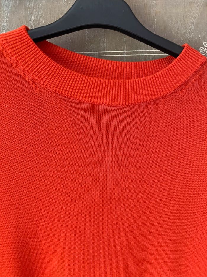 Robe maille orange neuve - photo numéro 3
