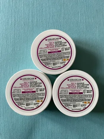 Kerargan masque 100% biotine & collagène