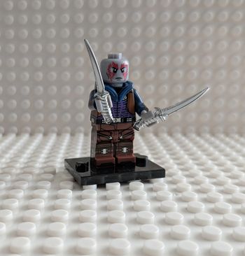 Figurine Gardiens de la Galaxie : Drax le Destructeur , style lego