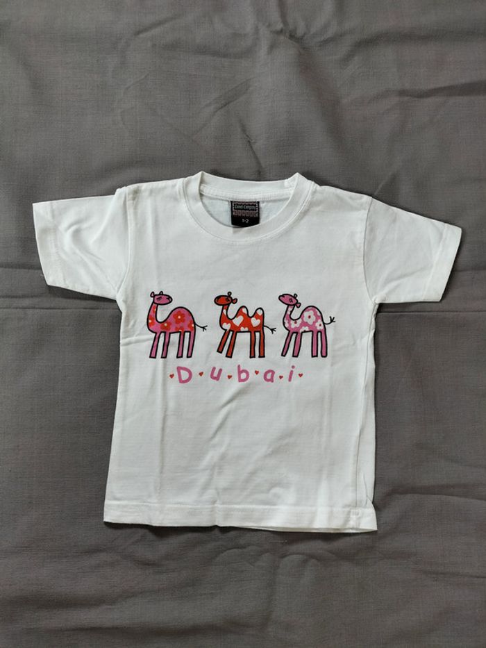 Tshirt Dubaï 18 mois