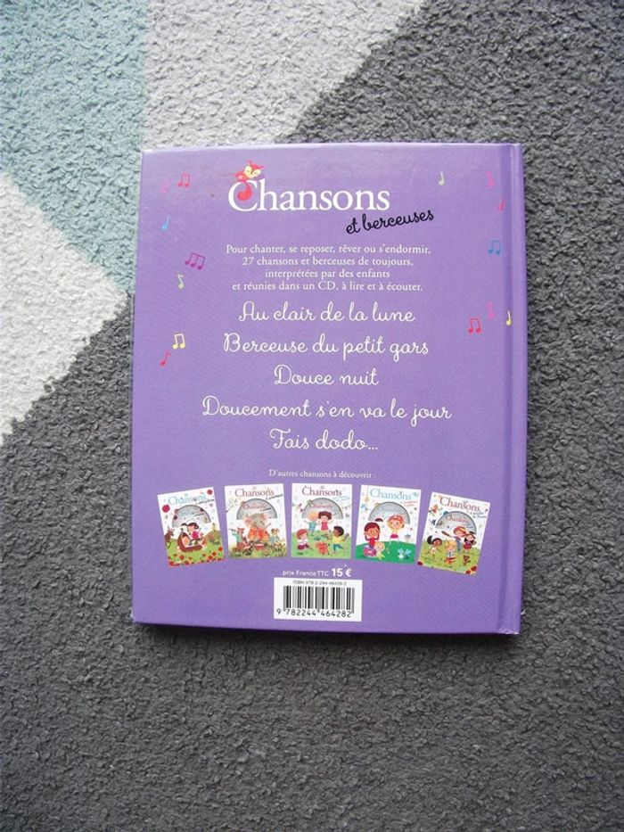 Livre chansons et berceuses + CD - photo numéro 6