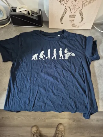 T-shirt motocross