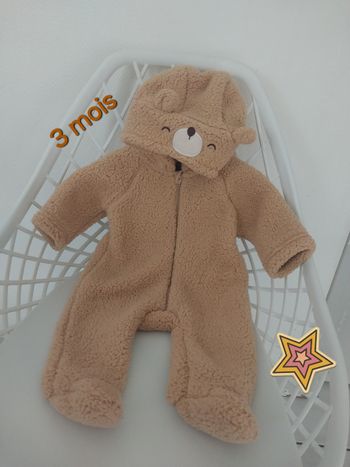 Combinaison kiabi 3 mois neuve