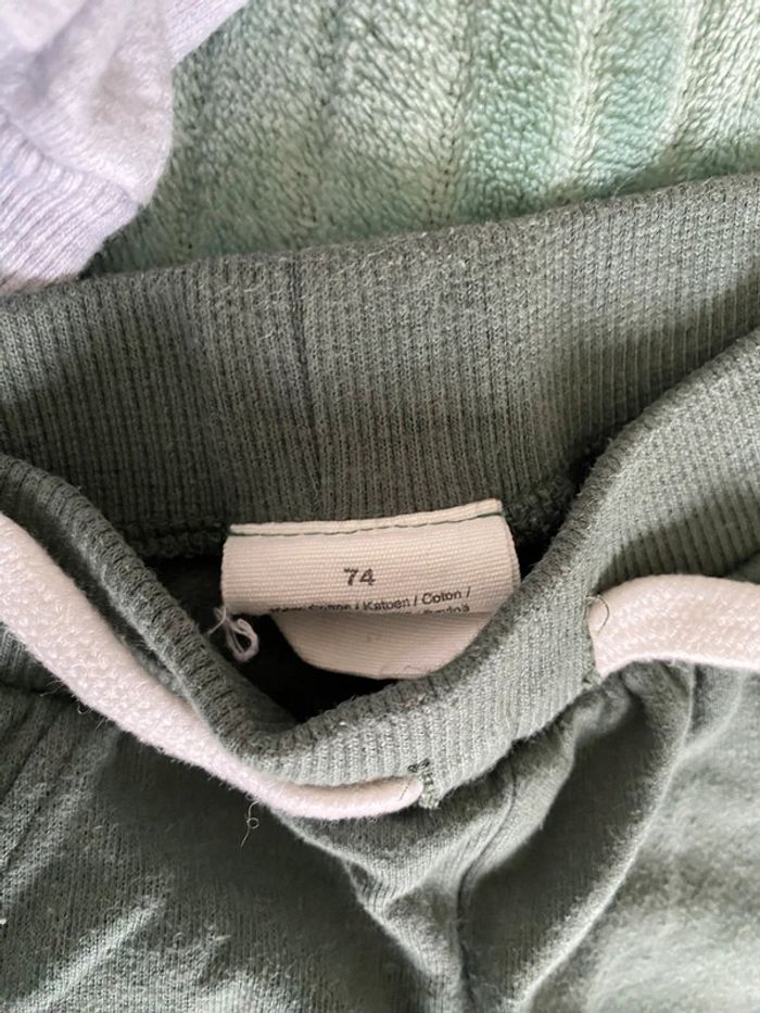 Lot pantalons bébé 12mois - photo numéro 3