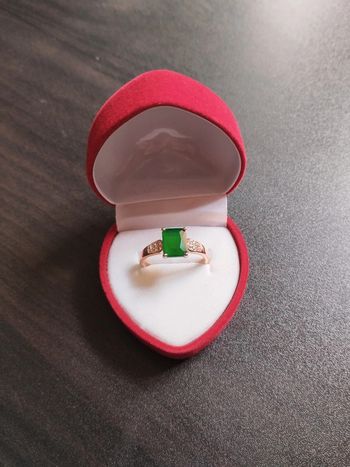 Bague vintage femme avec coffret cadeau