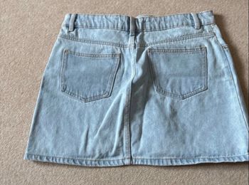 Mini jupe en jeans 