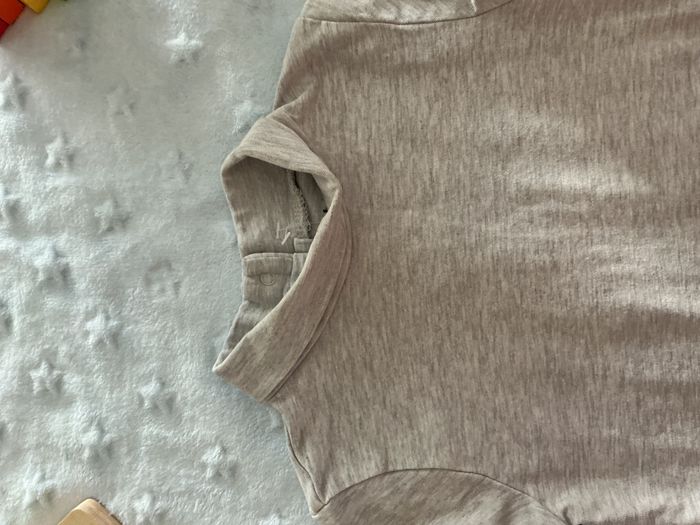 sous pull col roulé gris 24 mois kiabi - photo numéro 5