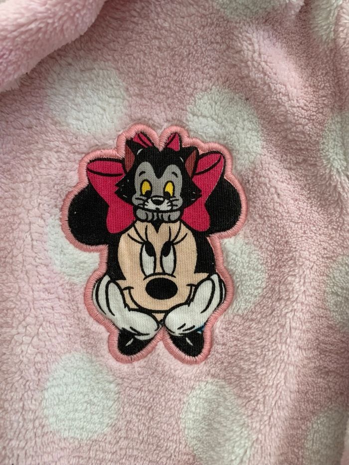 Peignoir chaud rose Disney taille 3 ans - photo numéro 2