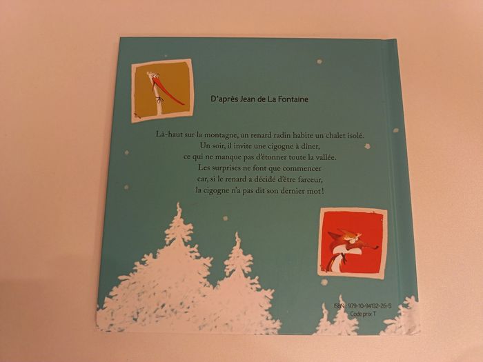 Livre " Le Renard et la Cigogne" de la collection Hachette - photo numéro 2