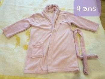 Peignoir fille 4ans